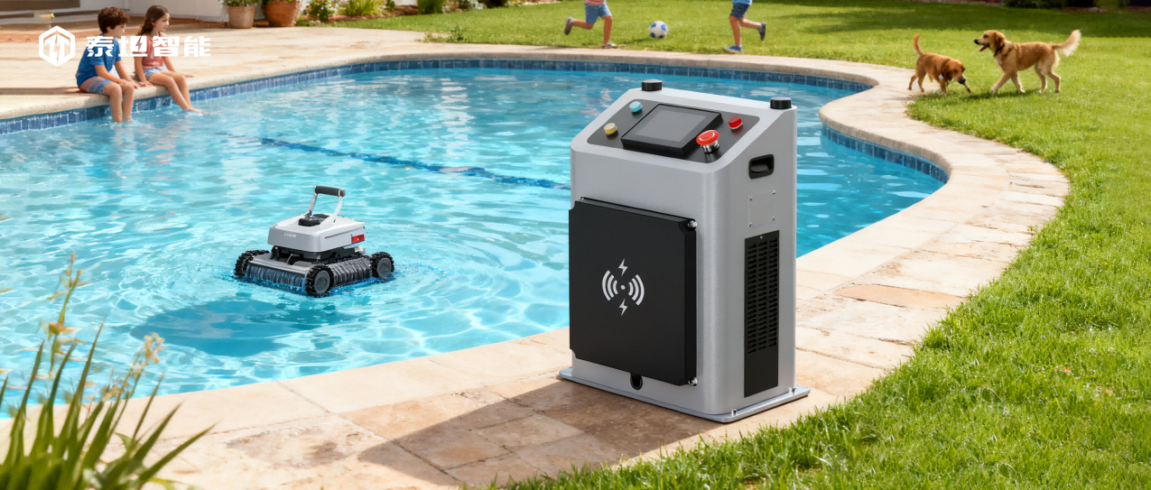 泰坦智能 | 告別繁瑣充電，擁抱泳池智能清潔新體驗(yàn)！TITANS無線充電帶來的奇妙變革