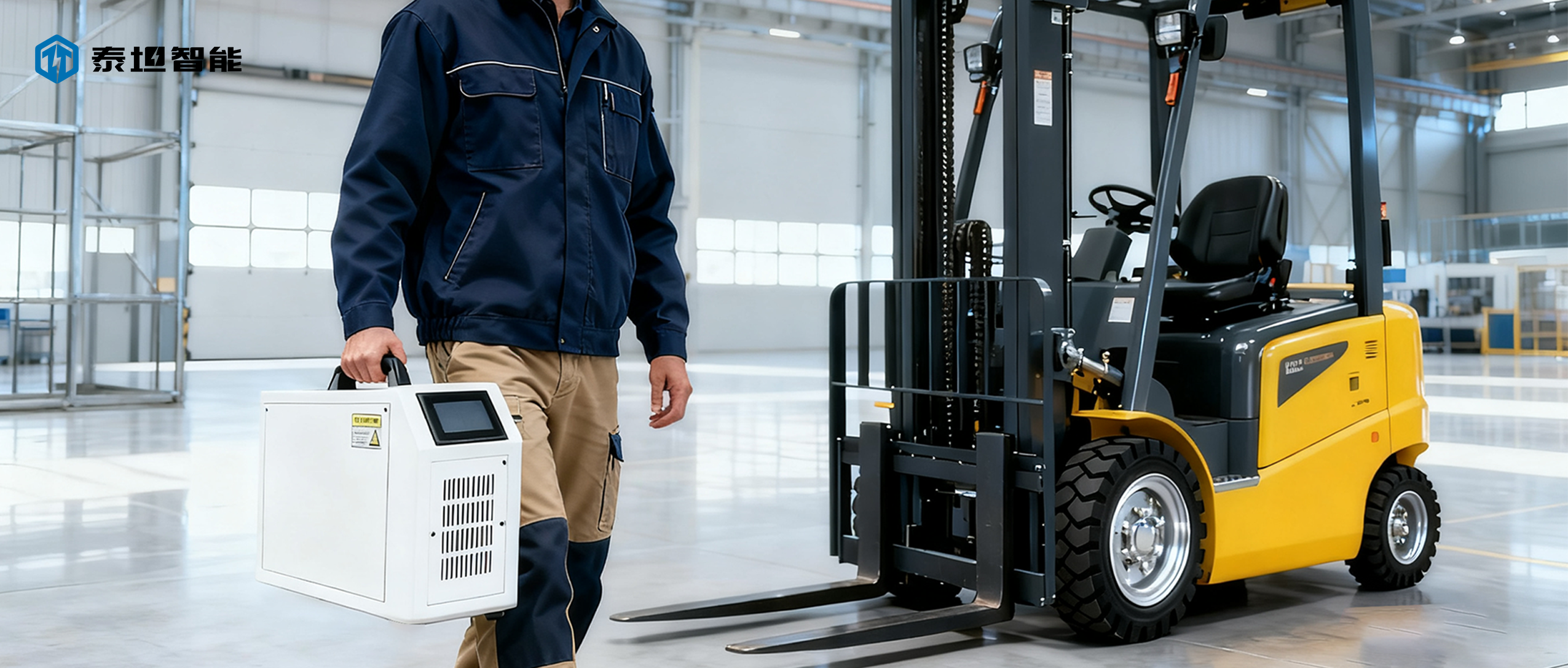 泰坦智能 | 告別固定充電！TTPC系列便攜式充電機(jī)讓鋰電叉車(chē)“隨時(shí)隨地”極速補(bǔ)能！