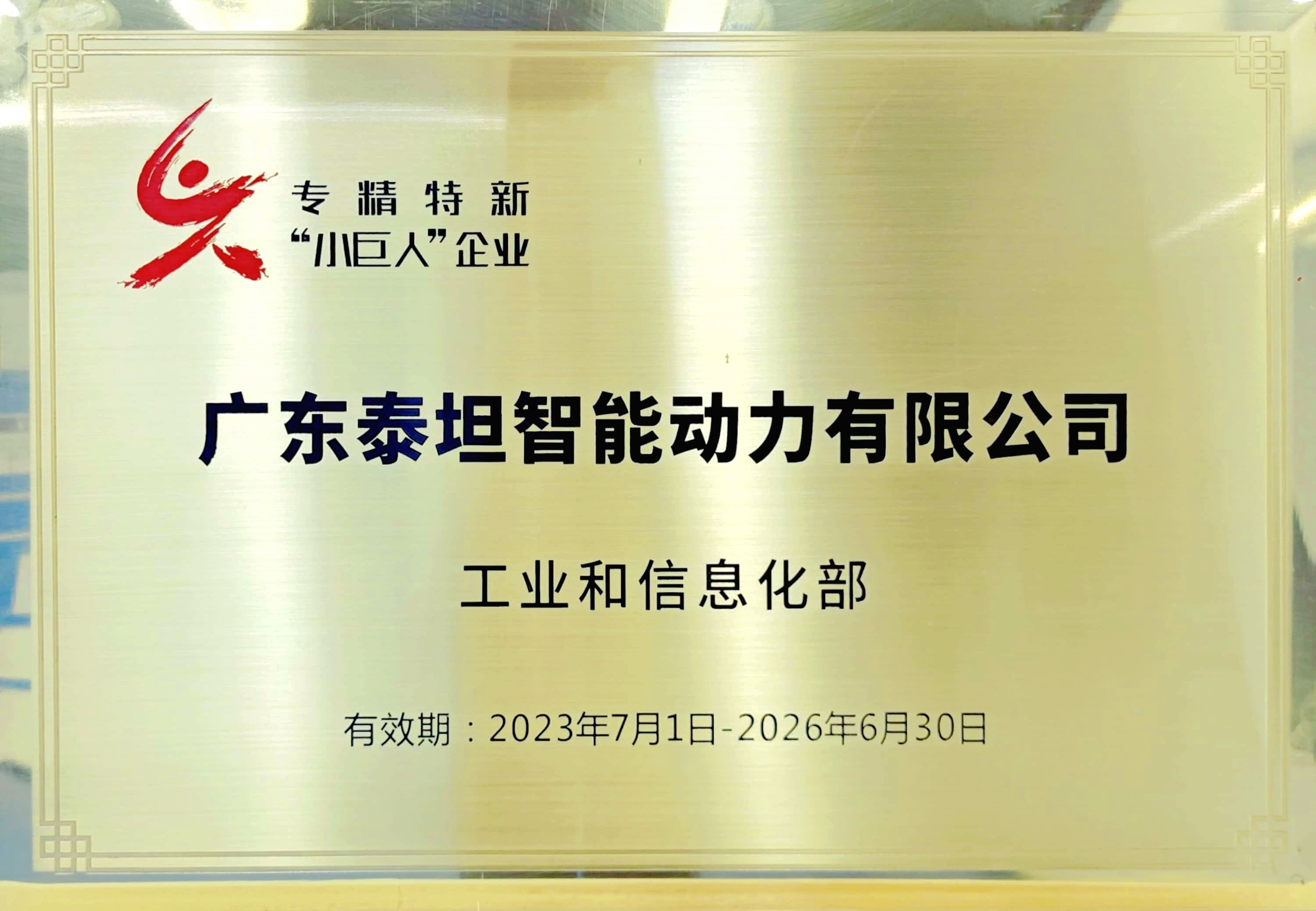 國(guó)家級(jí)專(zhuān)精特新小巨人企業(yè)