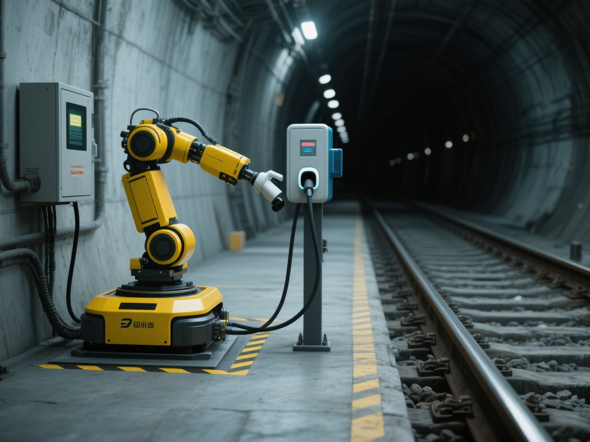 鐵路巡檢機器人配插圖