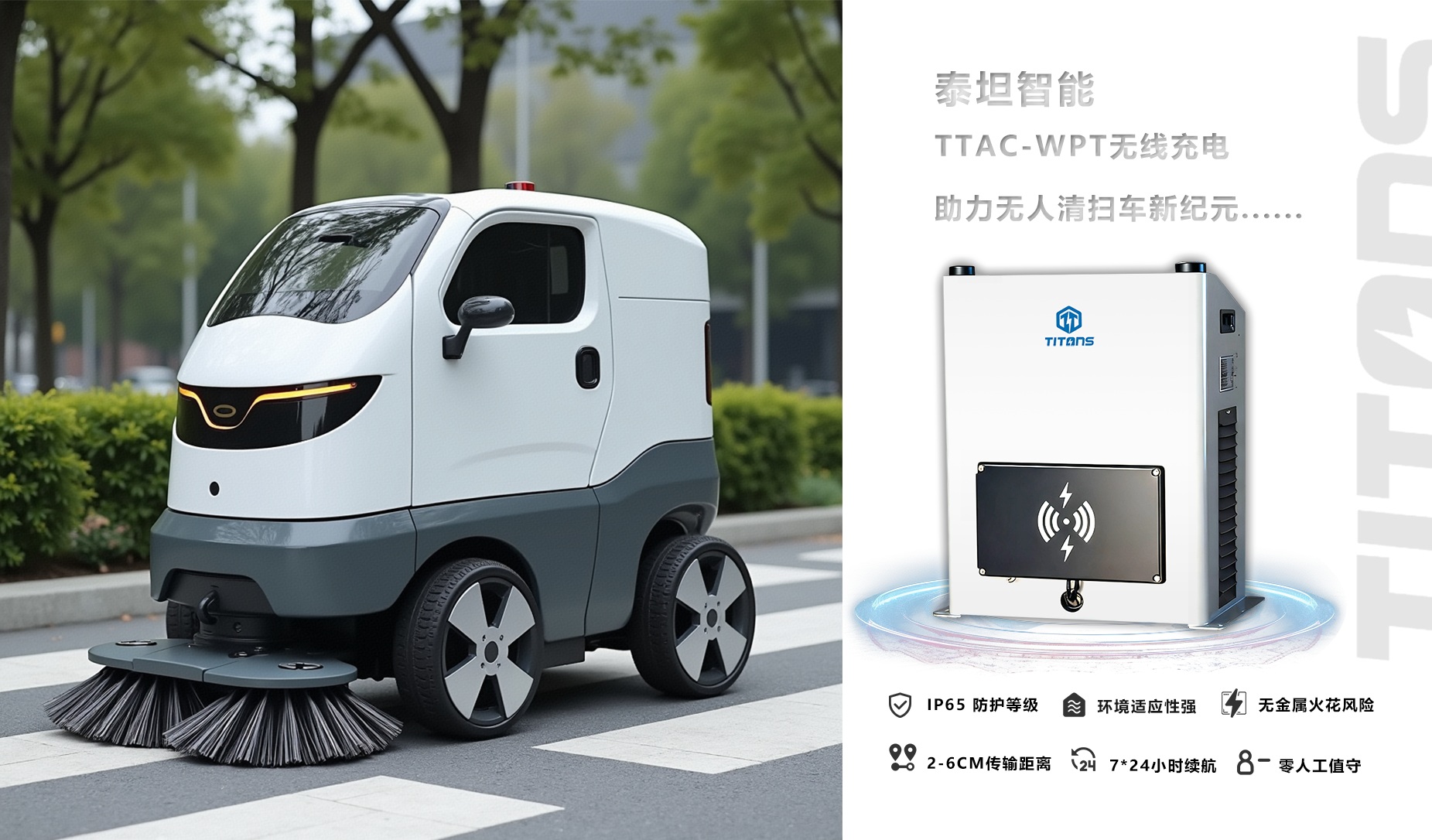 TTAC-WPT-無人清掃車