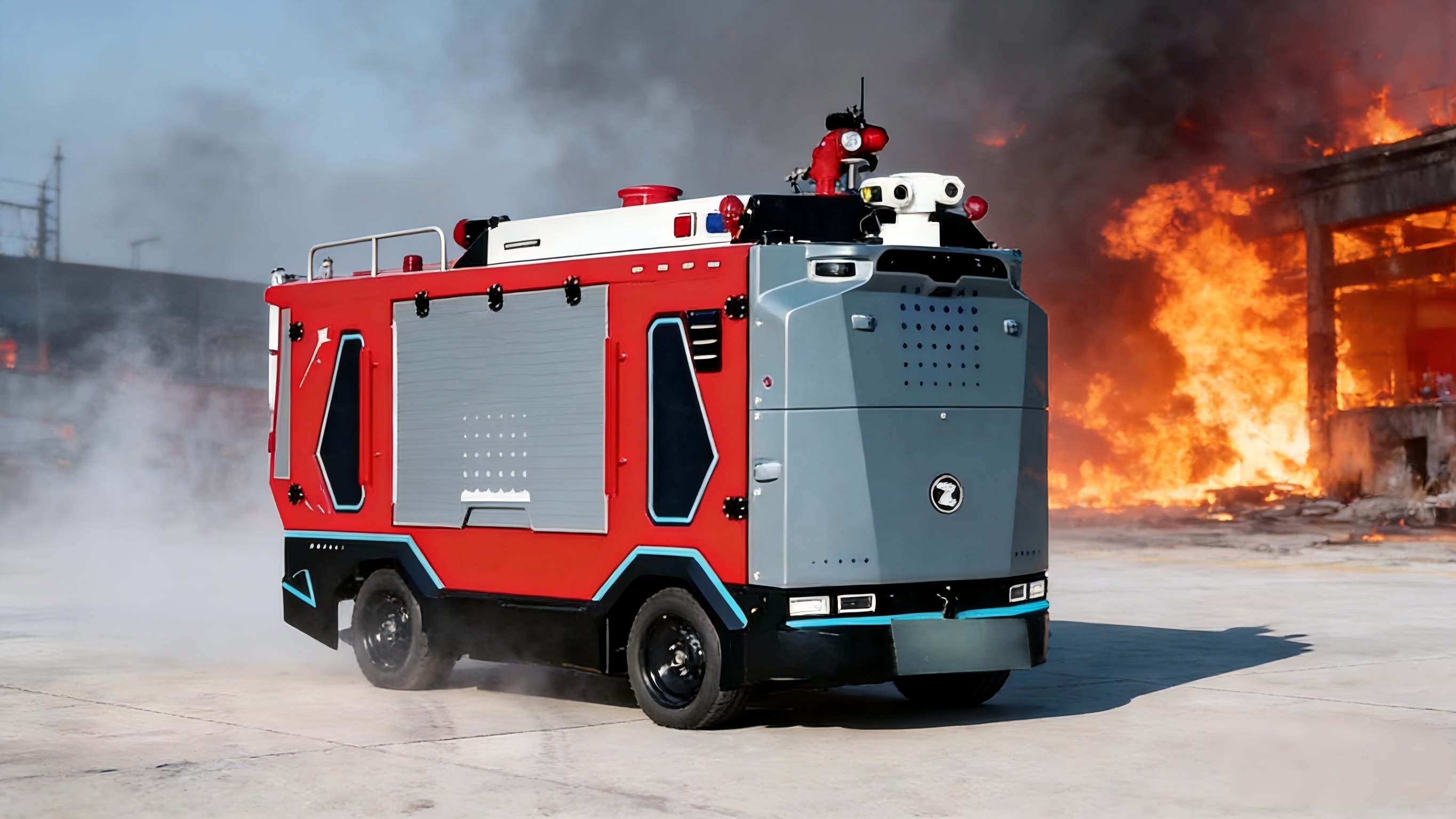 生成消防場景圖片